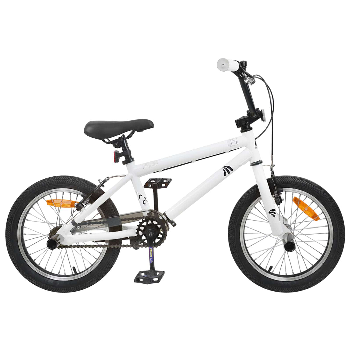 BMX Bike for 5-8 Years Old White 20 inches