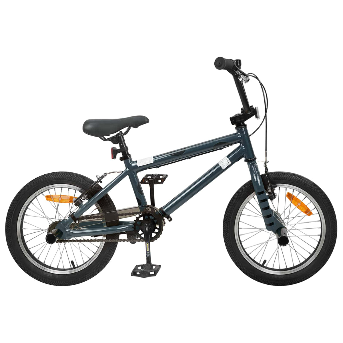 BMX Bike for 5-8 Years Old Dark grey 16 inches
