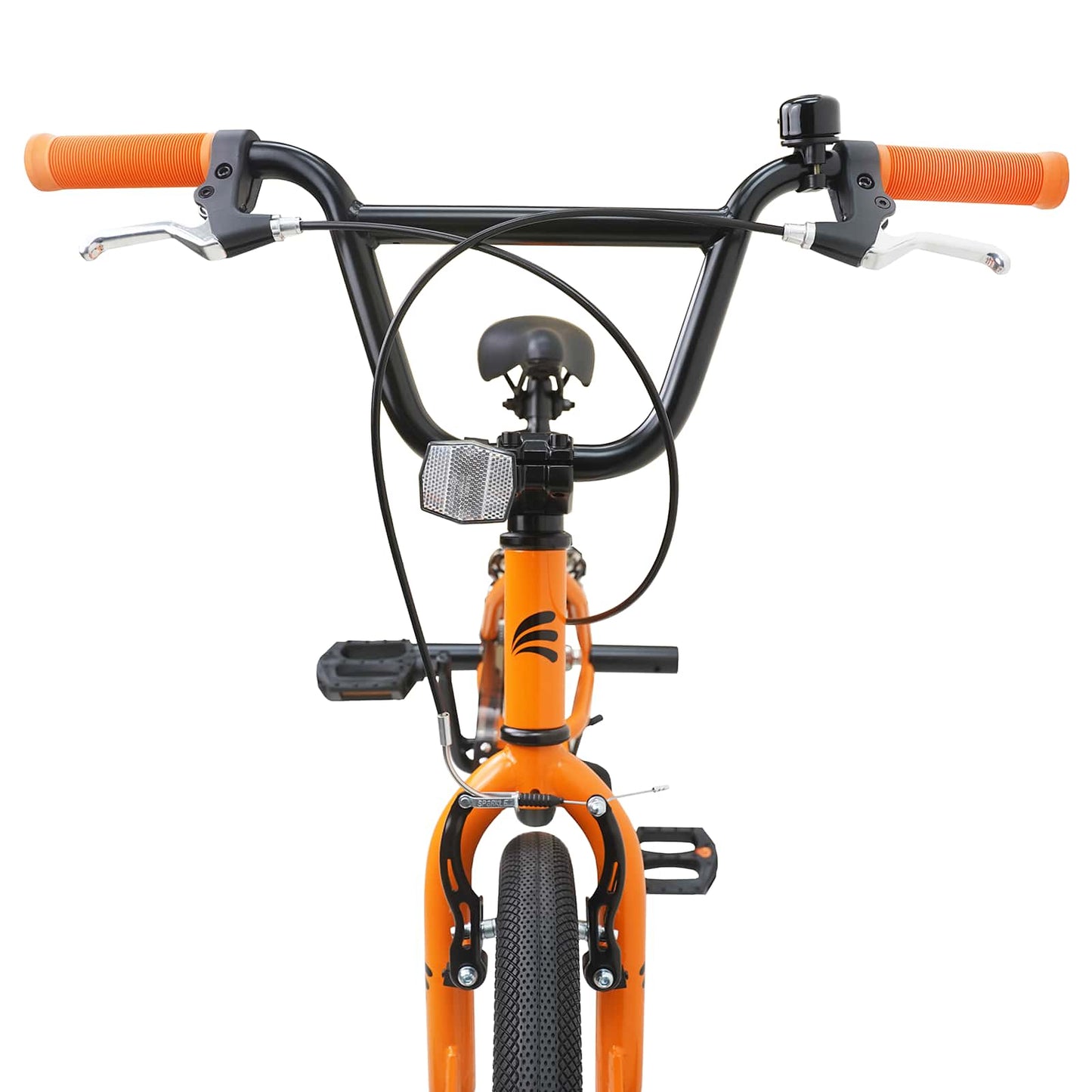 vidaXL BMX Bike 20 Inches for over 9 Years Old Orange 5