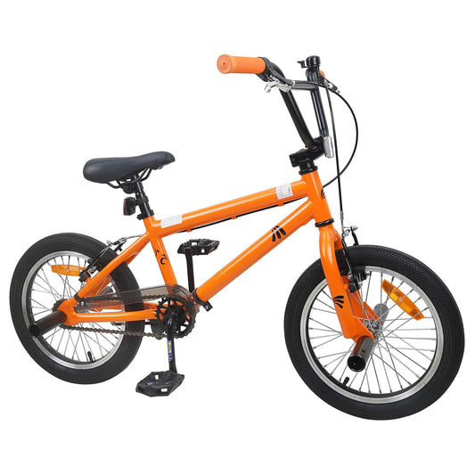 vidaXL BMX Bike 20 Inches for over 9 Years Old Orange 2