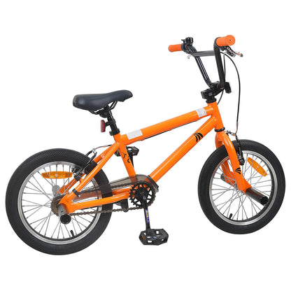 vidaXL BMX Bike 20 Inches for over 9 Years Old Orange 3