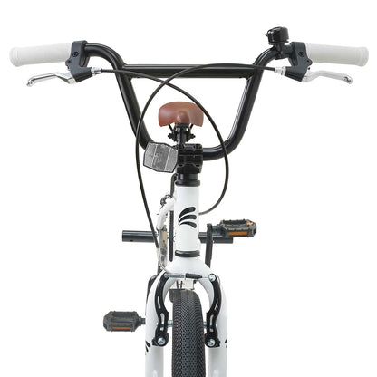 vidaXL BMX Bike 20 Inches for over 9 Years Old White 5