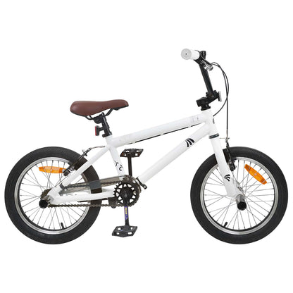 vidaXL BMX Bike 20 Inches for over 9 Years Old White 1