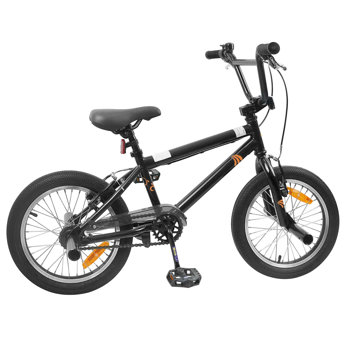 vidaXL BMX Bike 20 Inches for 9 Years Old Black 3