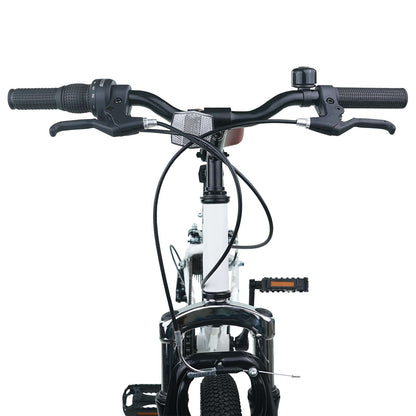 vidaXL Mountain Bike 24 Inches 6-Speed for 8-12 Years Old White 5