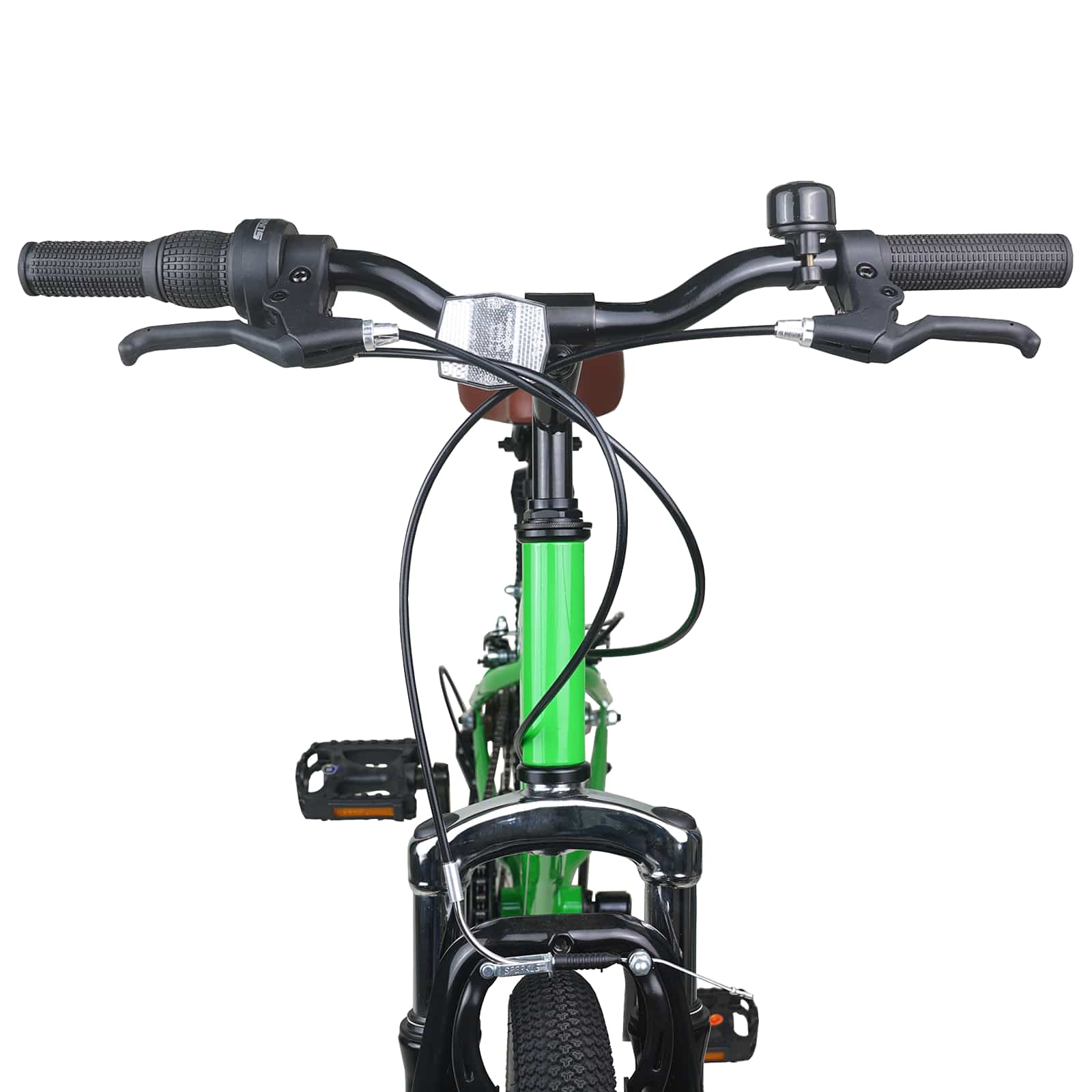 vidaXL Mountain Bike 24 Inches 6-Speed for 8-12 Years Old Green 5