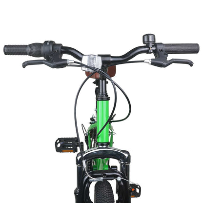 vidaXL Mountain Bike 24 Inches 6-Speed for 8-12 Years Old Green 5