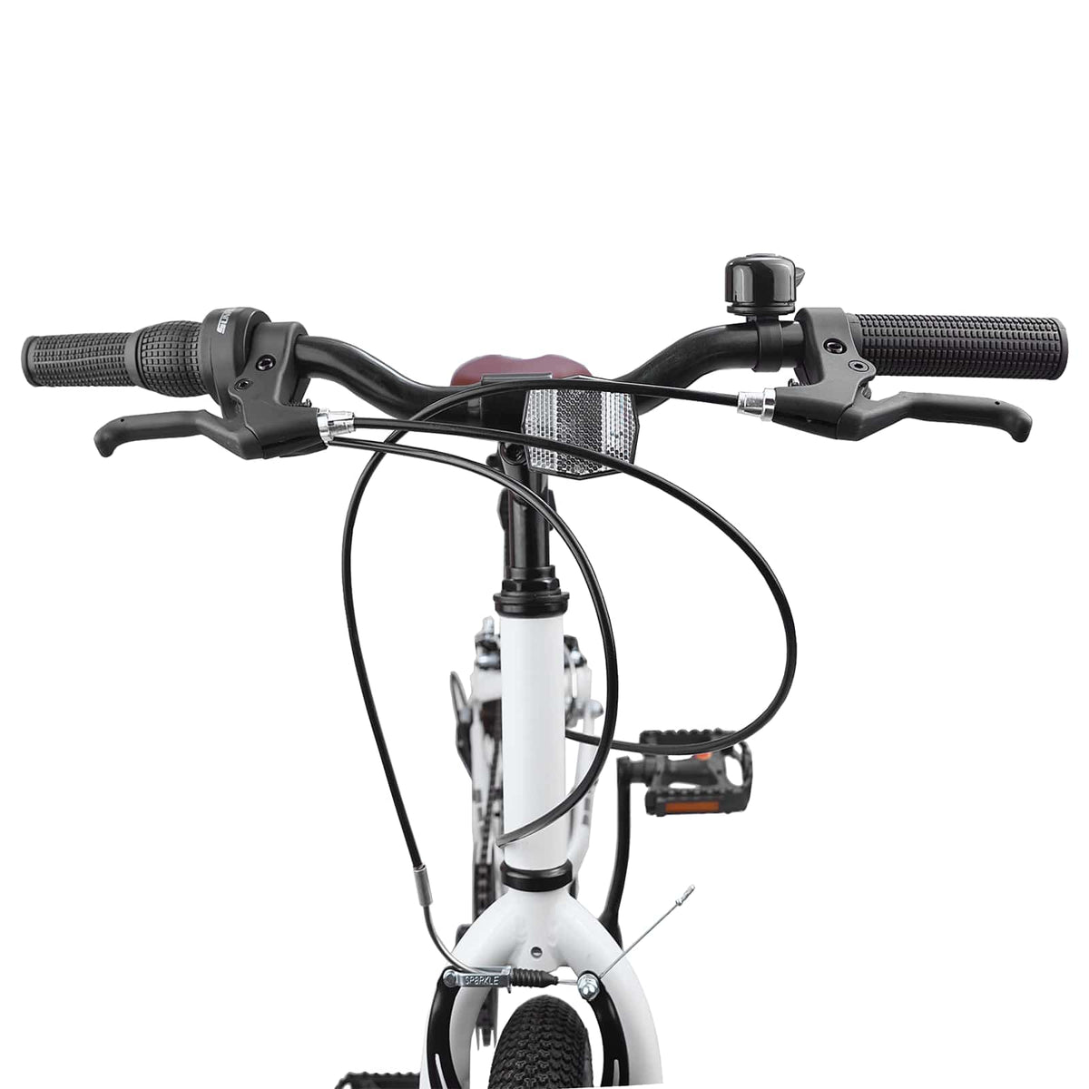 vidaXL Mountain Bike 24 Inches 6-Speed for 8-12 Years Old White 5
