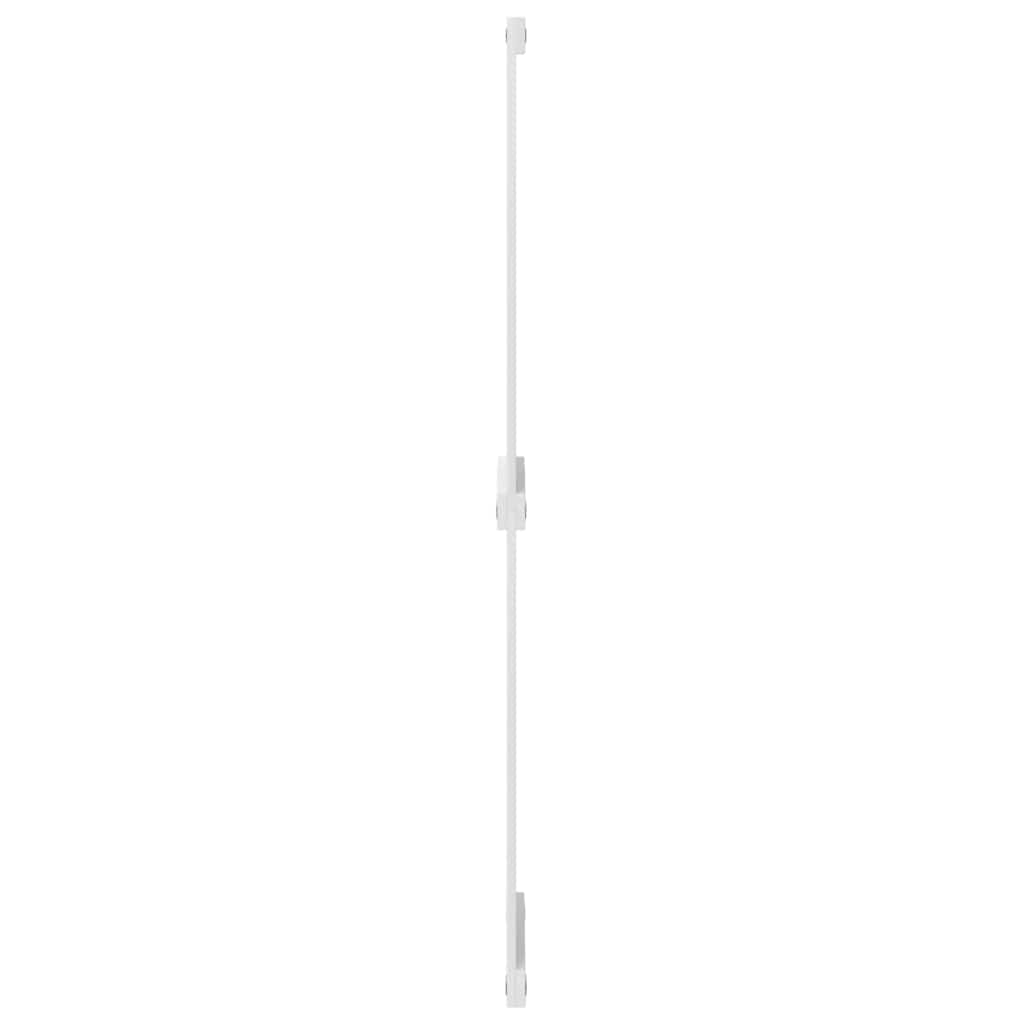 vidaXL Barn Door CORONA 70 x 210 cm Solid Pine Wood White 5