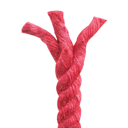 vidaXL Jute Rope 14 mm Red 100% Tossa jute 5