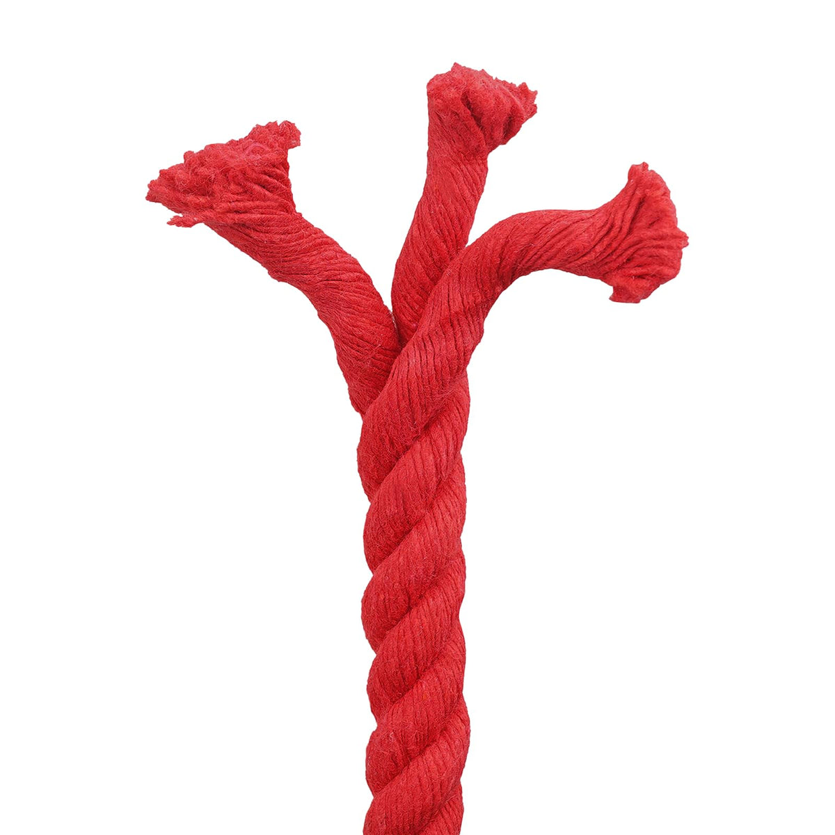 Cotton Rope 100% Cotton Red Length 25 m 20 mm