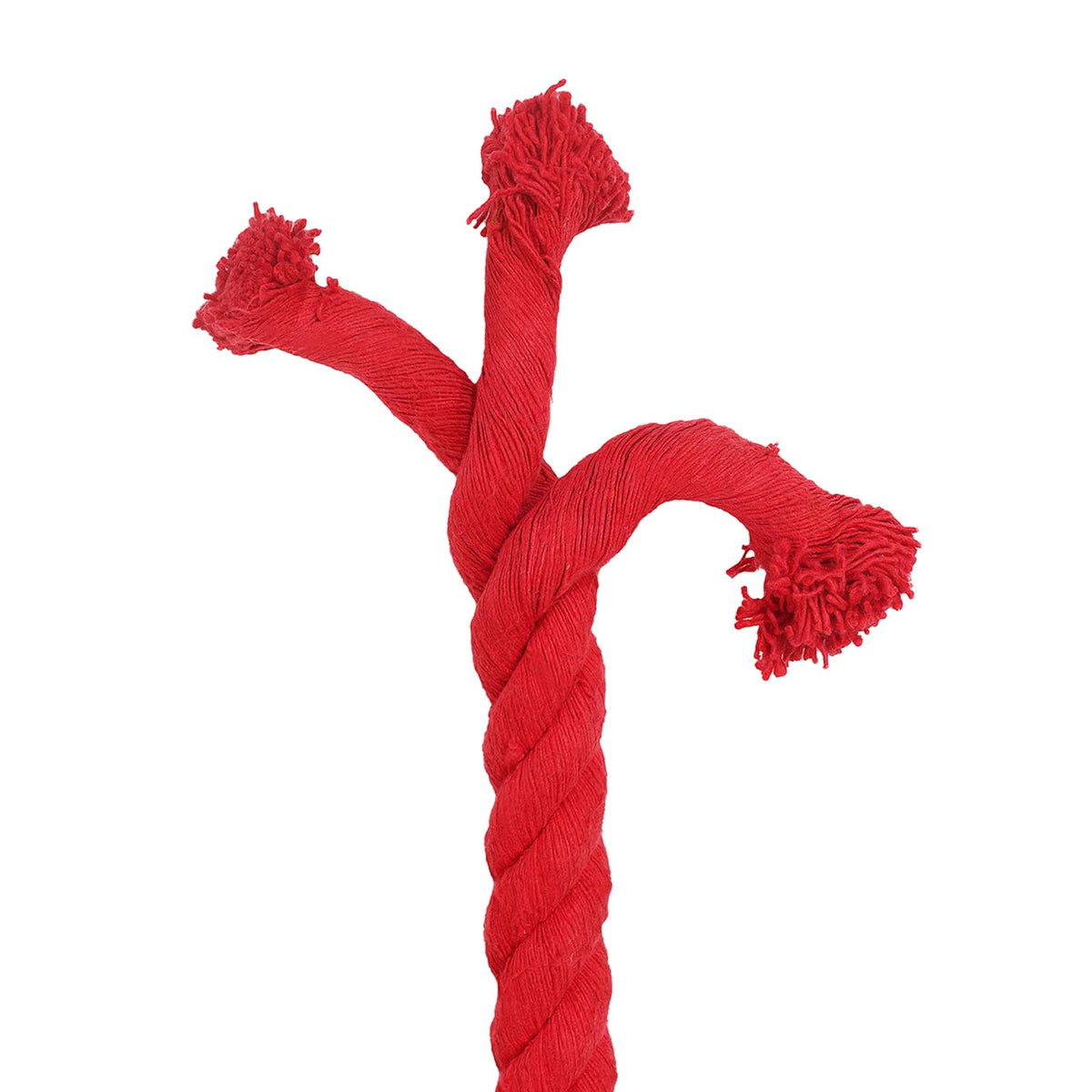 Cotton Rope 100% Cotton Red Length 10 m 36 mm
