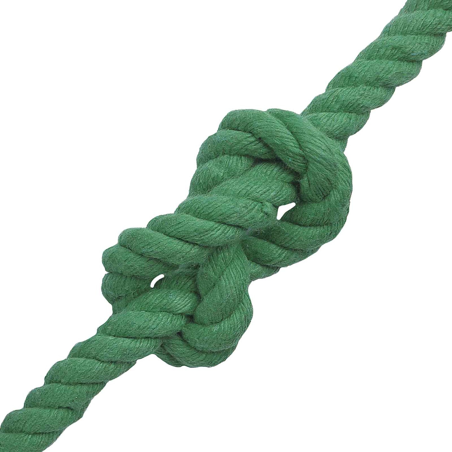 vidaXL Cotton Rope 14 mm 250 m Green 100% Cotton 4