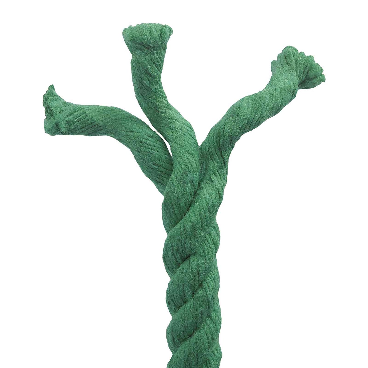 vidaXL Cotton Rope 14 mm 250 m Green 100% Cotton 5