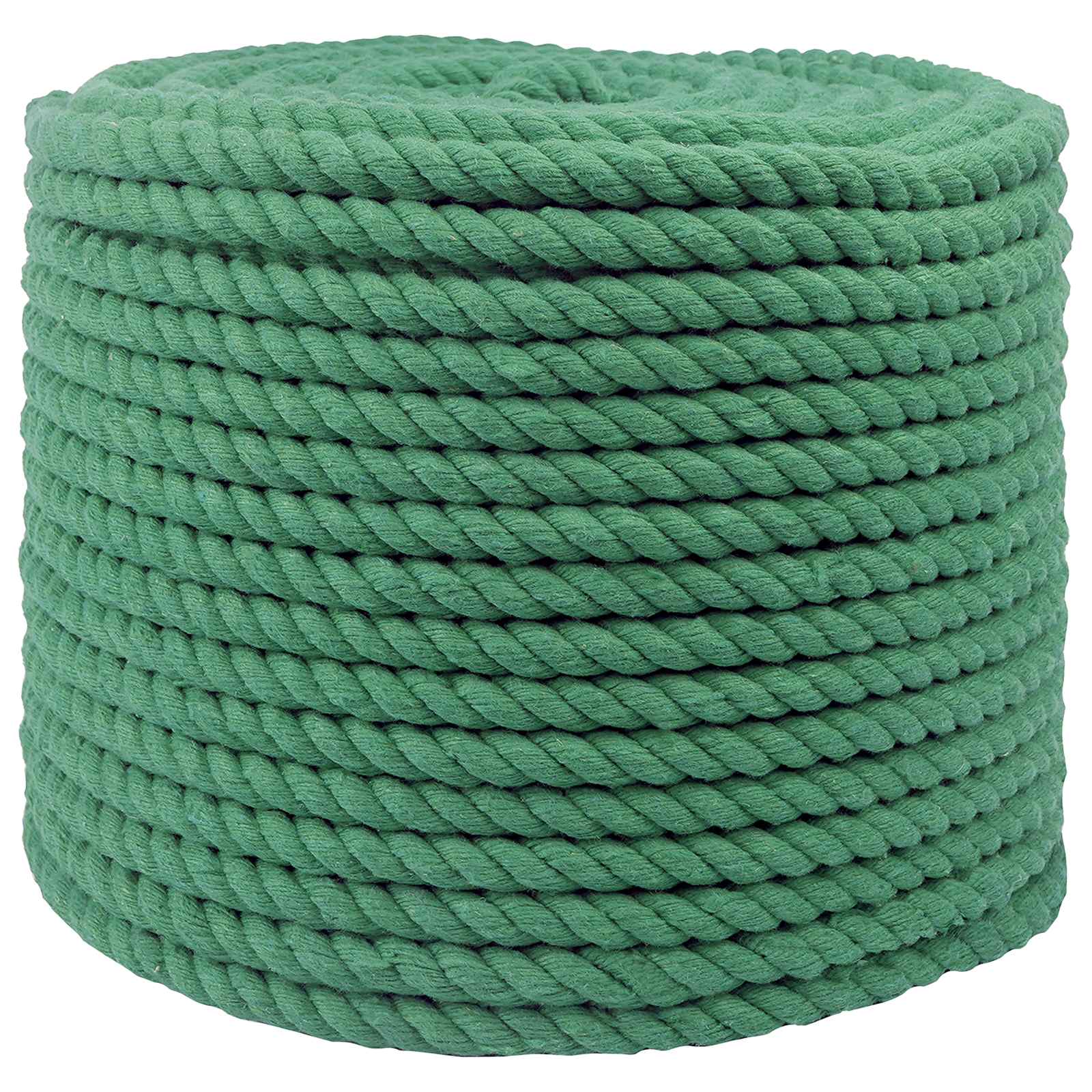 vidaXL Cotton Rope 14 mm 250 m Green 100% Cotton 2