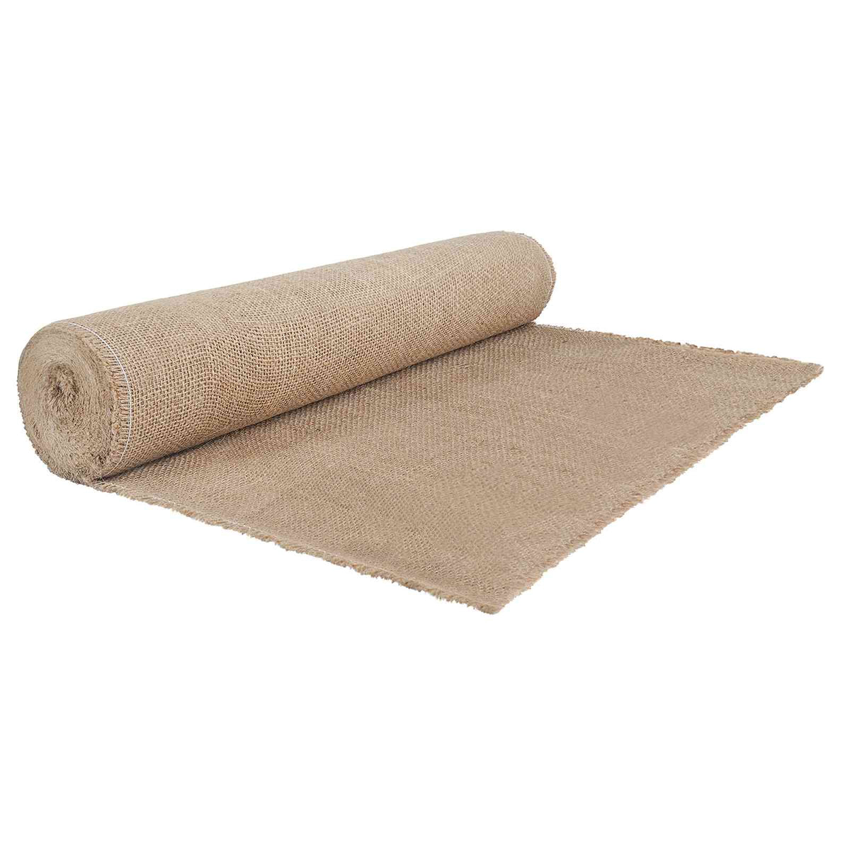 Garden Jute Netting 100% Tossa Jute 280 gsm Natural 0.5 x 15 cm – 160 cm 100 cm x 100 m