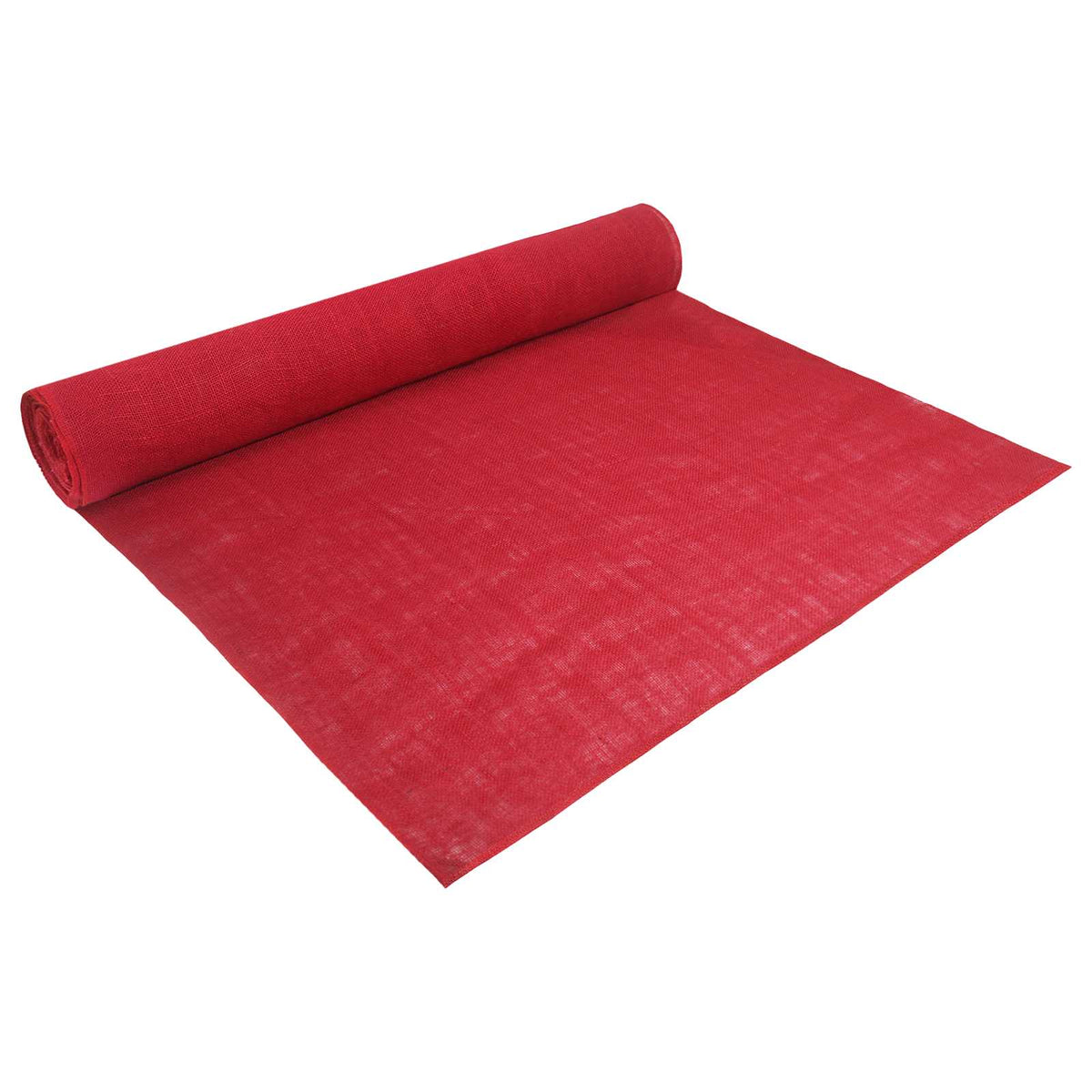 Garden Jute Netting 100% Tossa Jute 280 gsm Red 25 cm – 160 cm 100 cm x 100 m