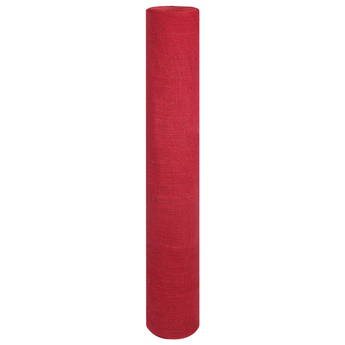 Garden Jute Netting 100% Tossa Jute 280 gsm Red 25 cm – 160 cm 100 cm x 100 m