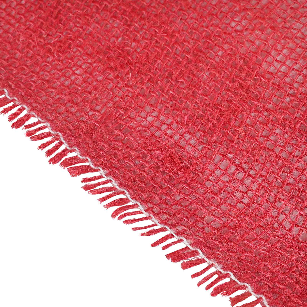 Garden Jute Netting 100% Tossa Jute 280 gsm Red 160 cm – 200 cm 200 cm x 50 m