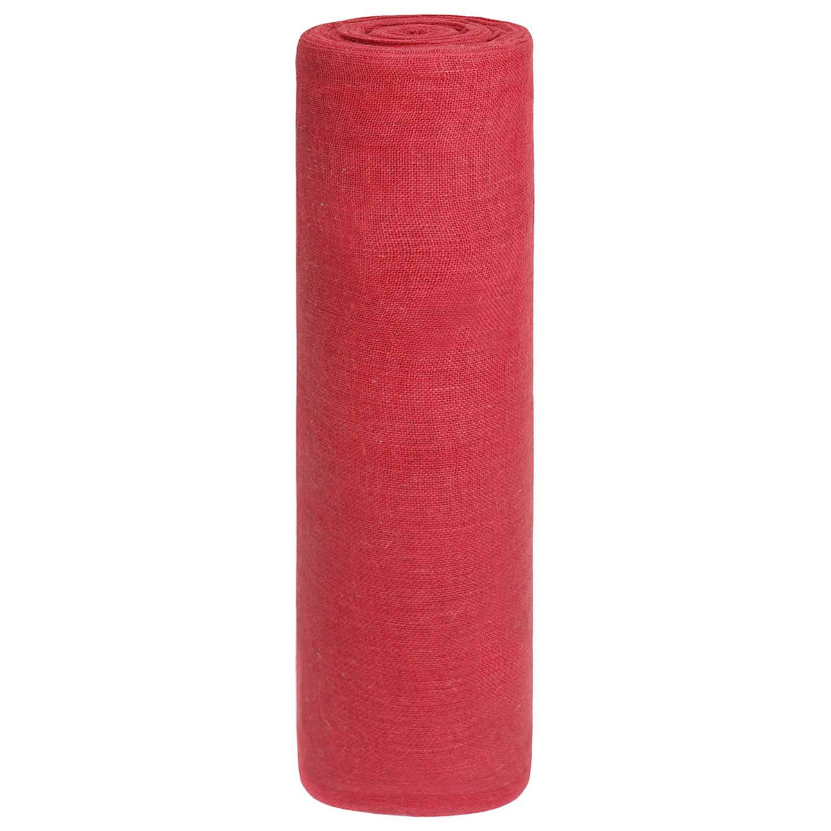 Garden Jute Netting 100% Tossa Jute 280 gsm Red 160 cm – 200 cm 200 cm x 50 m