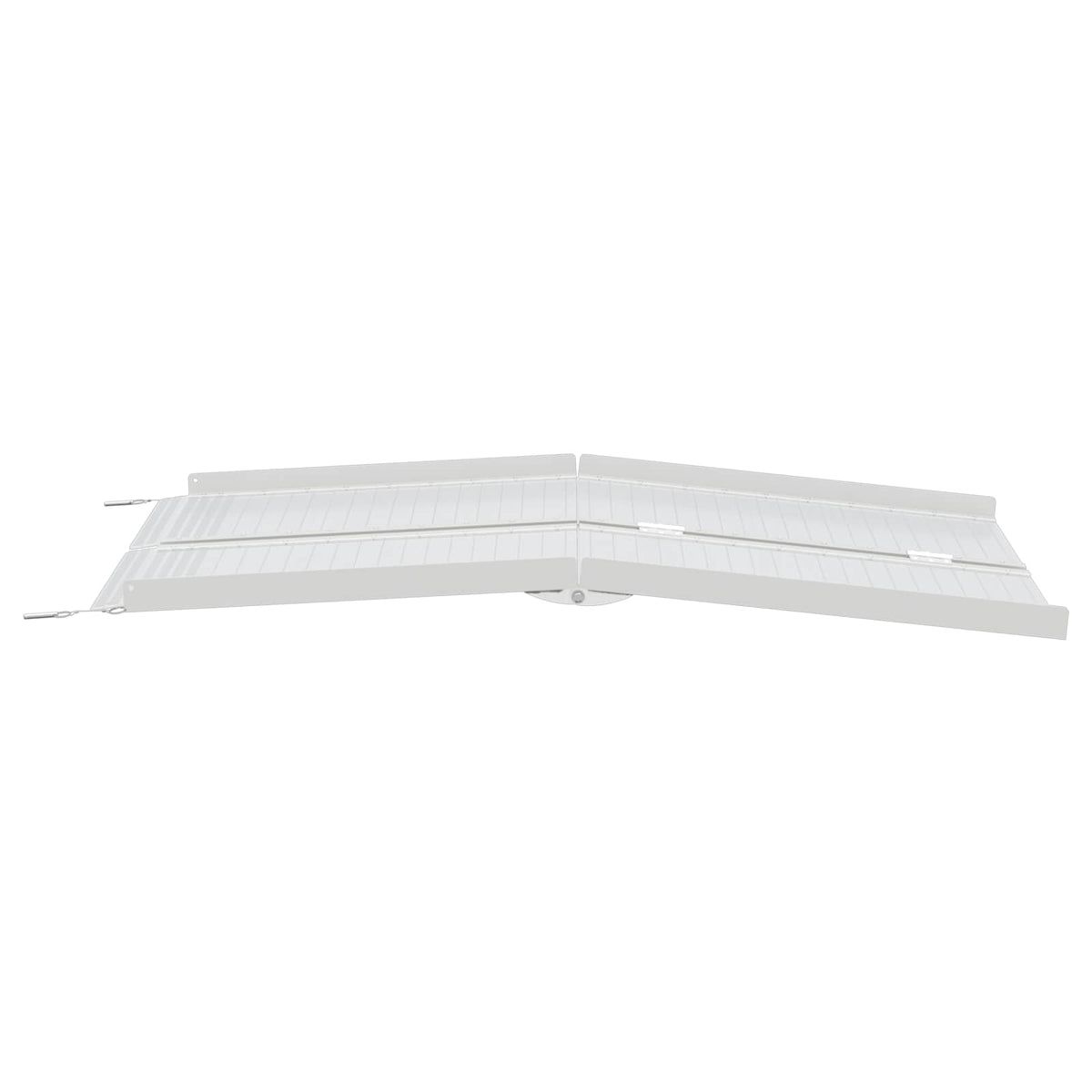 vidaXL Ramp for Wheelchair 270 kg Silver 270 kg Aluminium 5