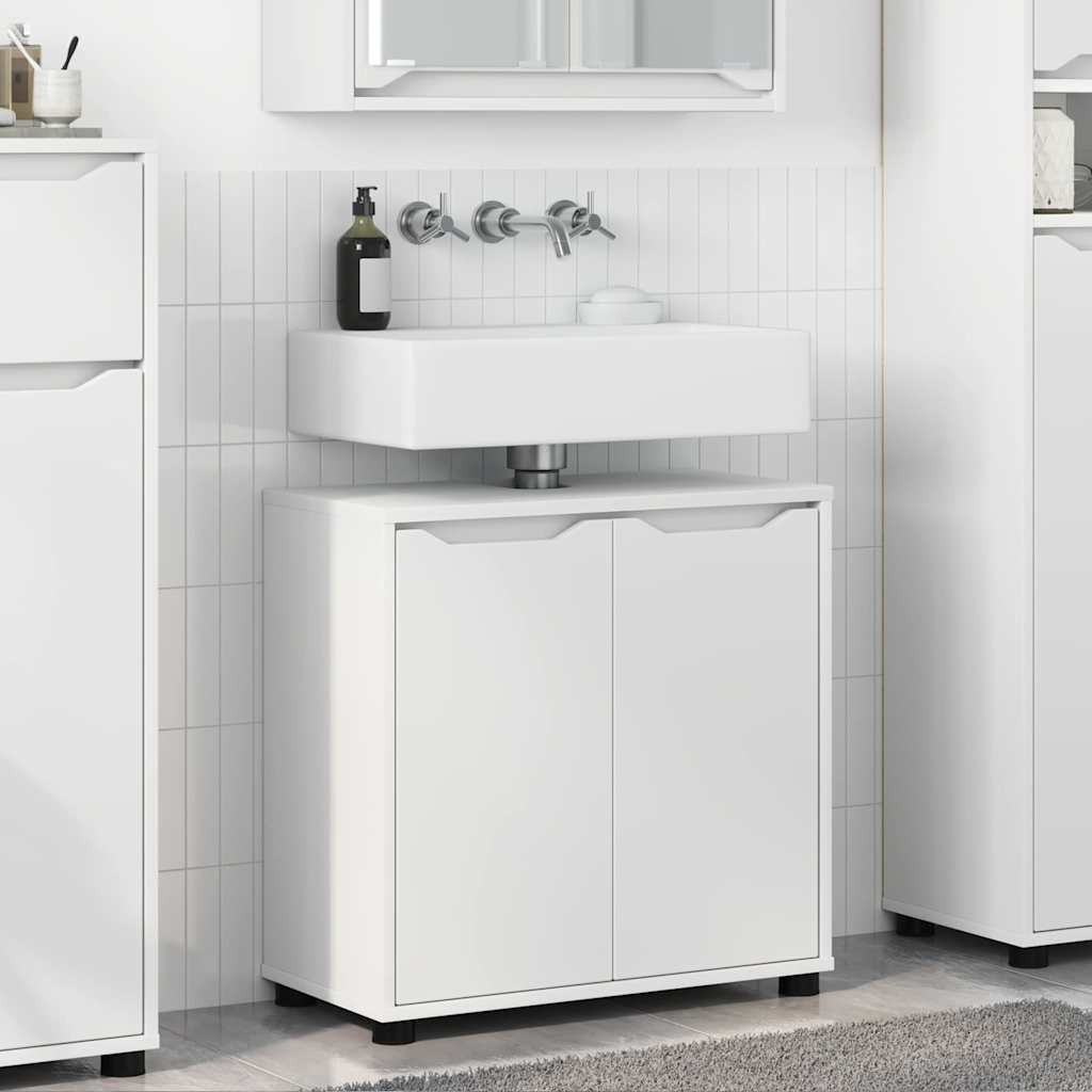 Bathroom Basin Cabinet 60 x 30 x 60 cm White