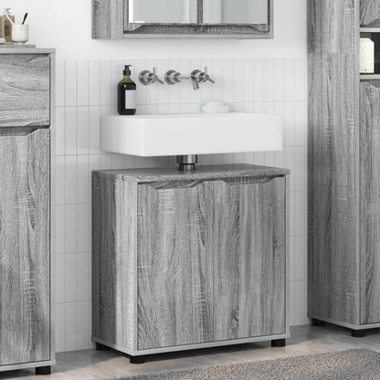 Bathroom Basin Cabinet 60 x 30 x 60 cm Grey sonoma