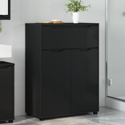 Bathroom Cabinet 72.5 x 36.5 x 100 cm Black