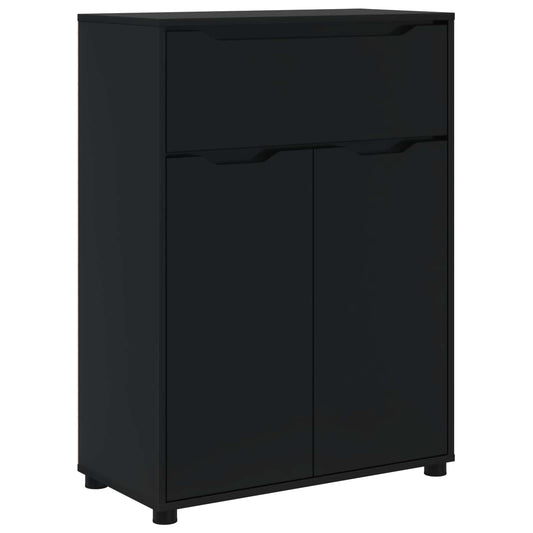 Bathroom Cabinet 72.5 x 36.5 x 100 cm Black