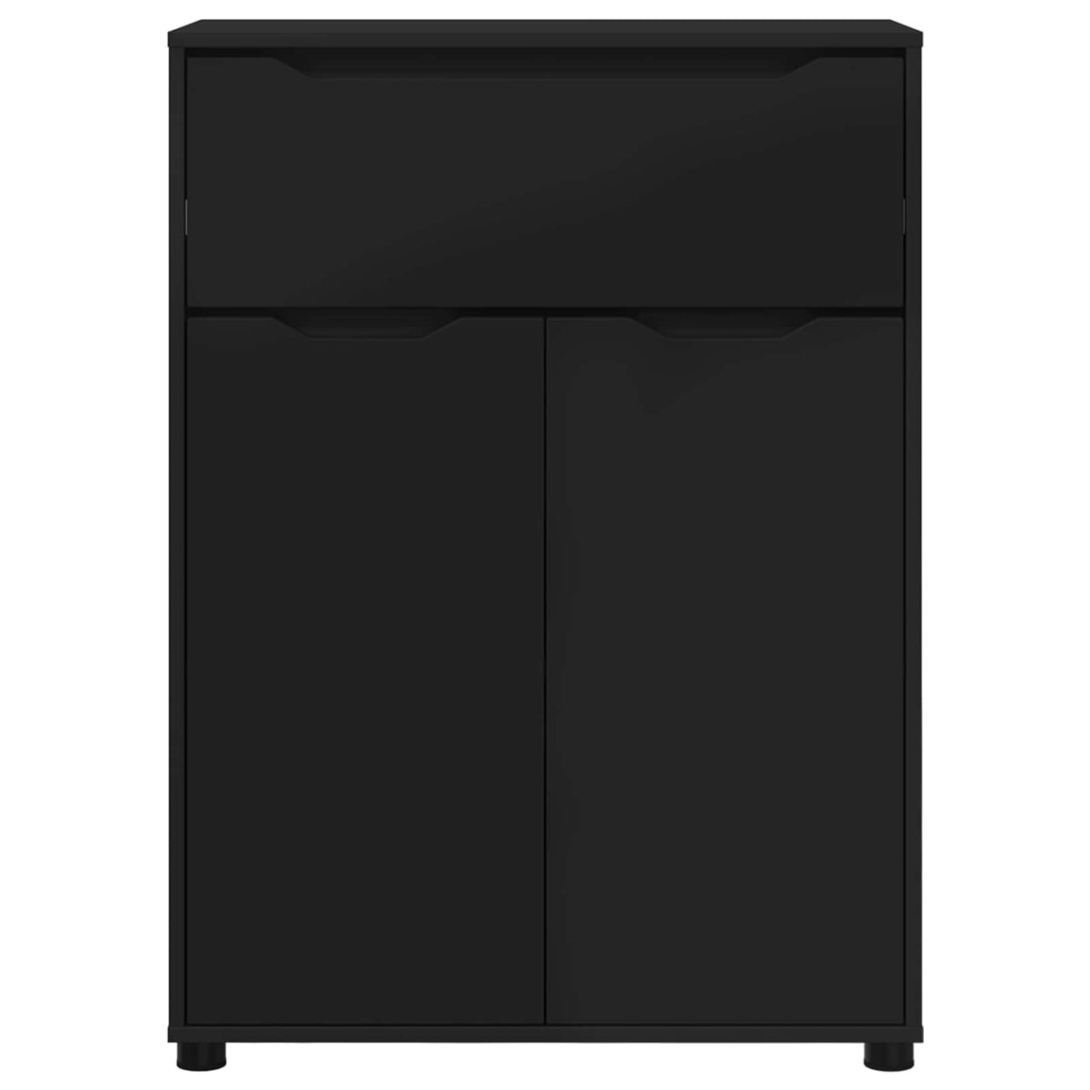 Bathroom Cabinet 72.5 x 36.5 x 100 cm Black