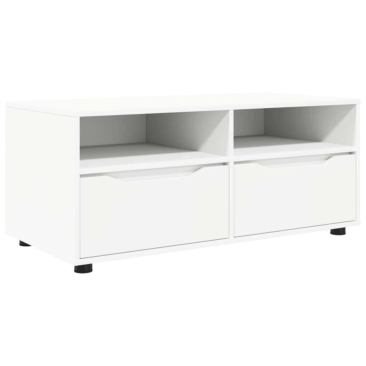 TV Cabinet 100 x 48 x 43 cm Engineered Wood White