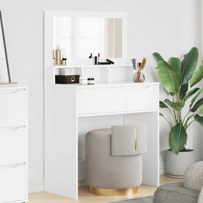 Bedroom Dressing Tables 80 x 39.6 x 135 cm White