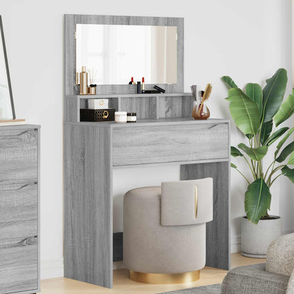 Bedroom Dressing Tables 80 x 39.6 x 135 cm Grey sonoma