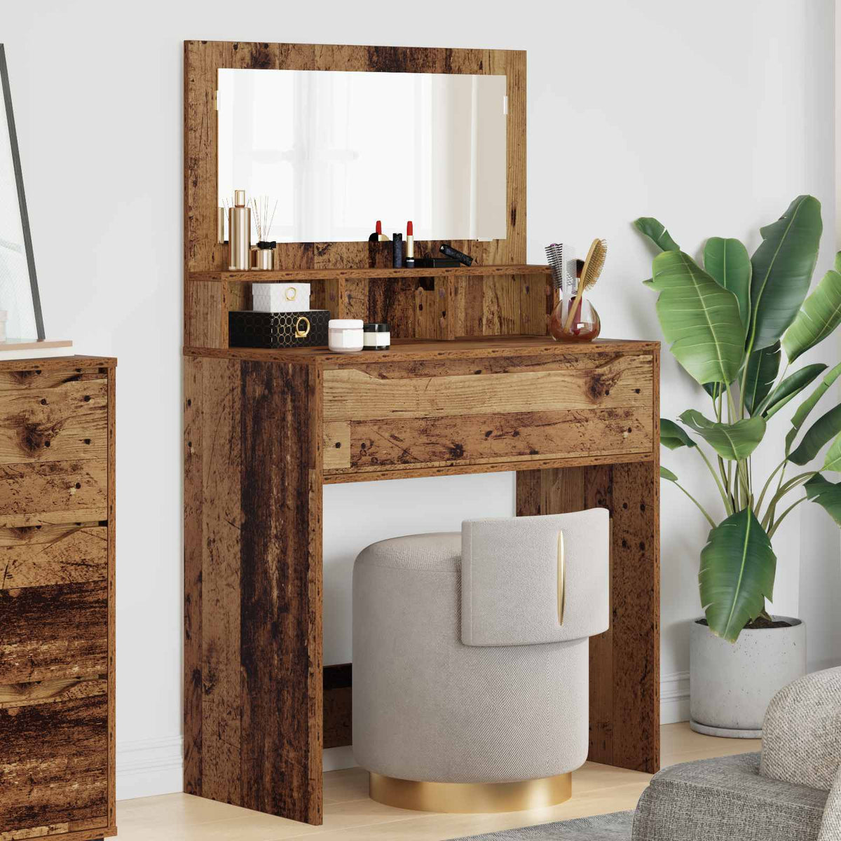 Bedroom Dressing Tables 80 x 39.6 x 135 cm Old wood
