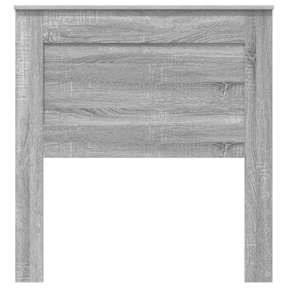 Headboard Engineered Wood Grey Sonoma 80 cm