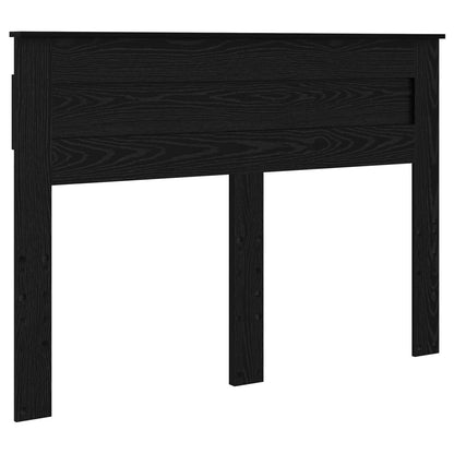 Headboard Engineered wood Black Oak 150 cm