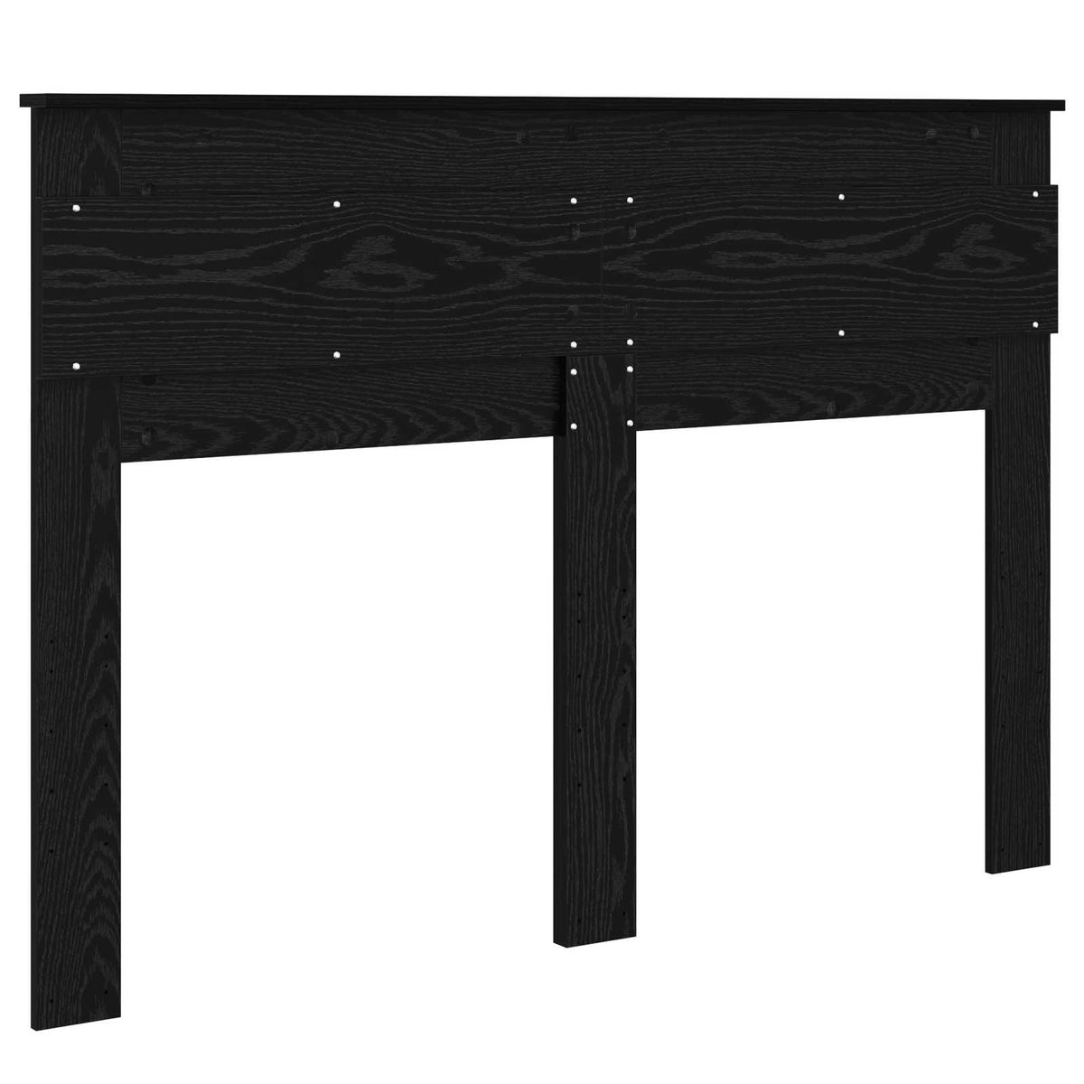 Headboard Engineered wood Black Oak 150 cm