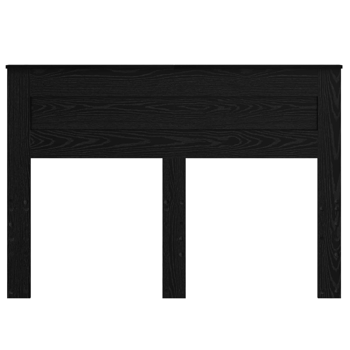 Headboard Engineered wood Black Oak 150 cm