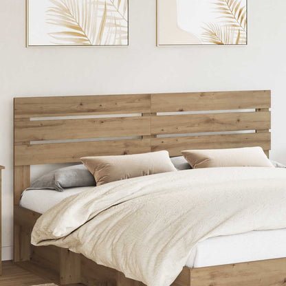 Headboard Engineered wood Artisan Oak 200 cm