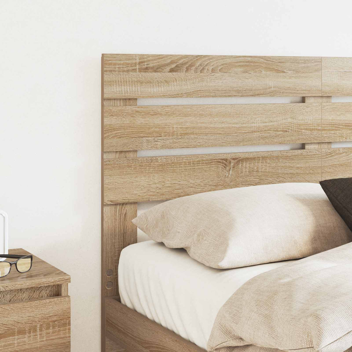Headboard Engineered wood Sonoma Oak 150 cm