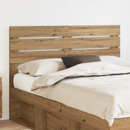 Headboard Engineered wood Artisan Oak 140 cm