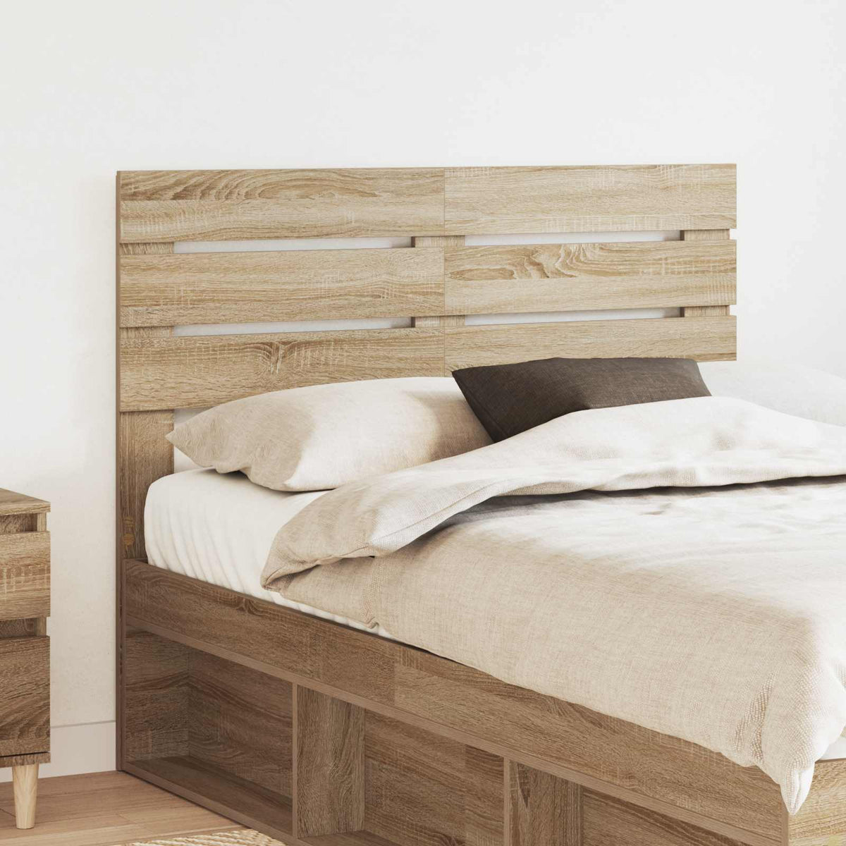 Headboard Engineered wood Sonoma Oak 135 cm