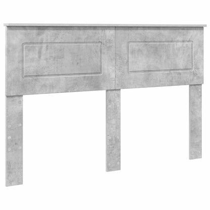 Headboard Engineered wood Concrete Grey 160 cm