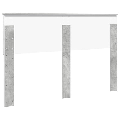 Headboard Engineered wood Concrete Grey 160 cm