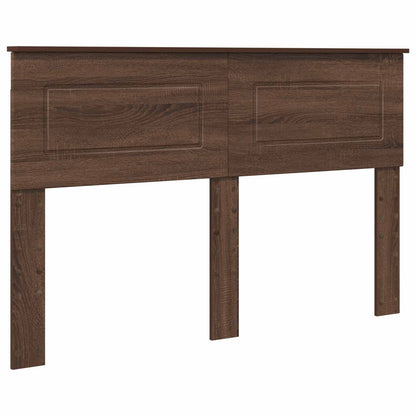 Headboard Engineered wood Brown Oak 160 cm