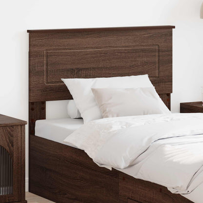 Headboard Engineered wood Brown Oak 80 cm