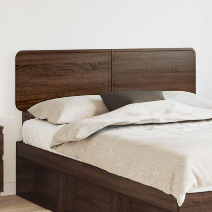 Headboard Engineered wood Brown Oak 140 cm