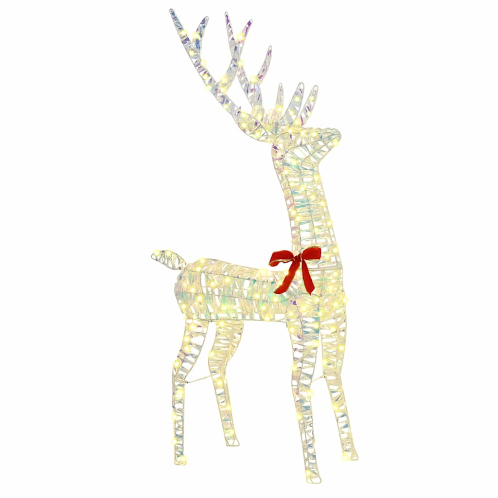 vidaXL Reindeer Family 3 pcs 300 LEDs Warm white 67 x 26 x 127 cm PET 5