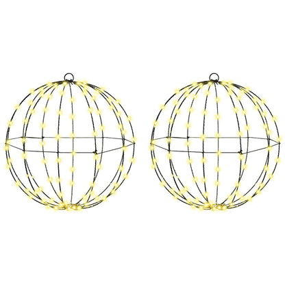 Christmas Finial Light 192 LEDs 2 pcs 40 cm Warm white