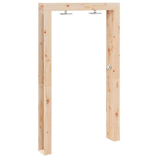 vidaXL Outdoor Shower 226 cm Solid Pine Wood and Stainless Steel 2